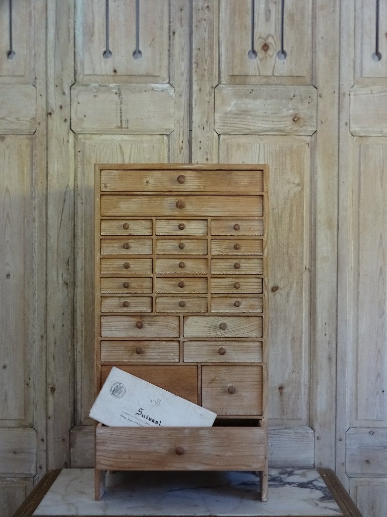 Oud ladenkastje, Antiek en Kunst, Ophalen of Verzenden