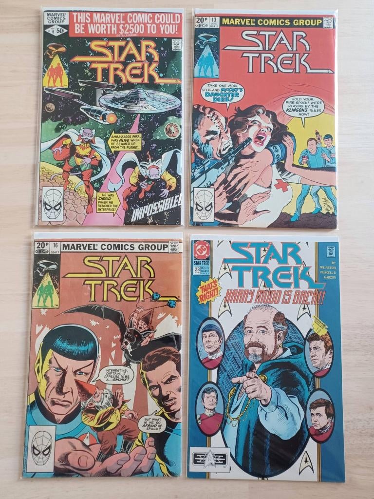 Star Trek 1980-1997 (26 comics), Amerika, Ophalen of Verzenden, Zo goed als nieuw, Meerdere comics