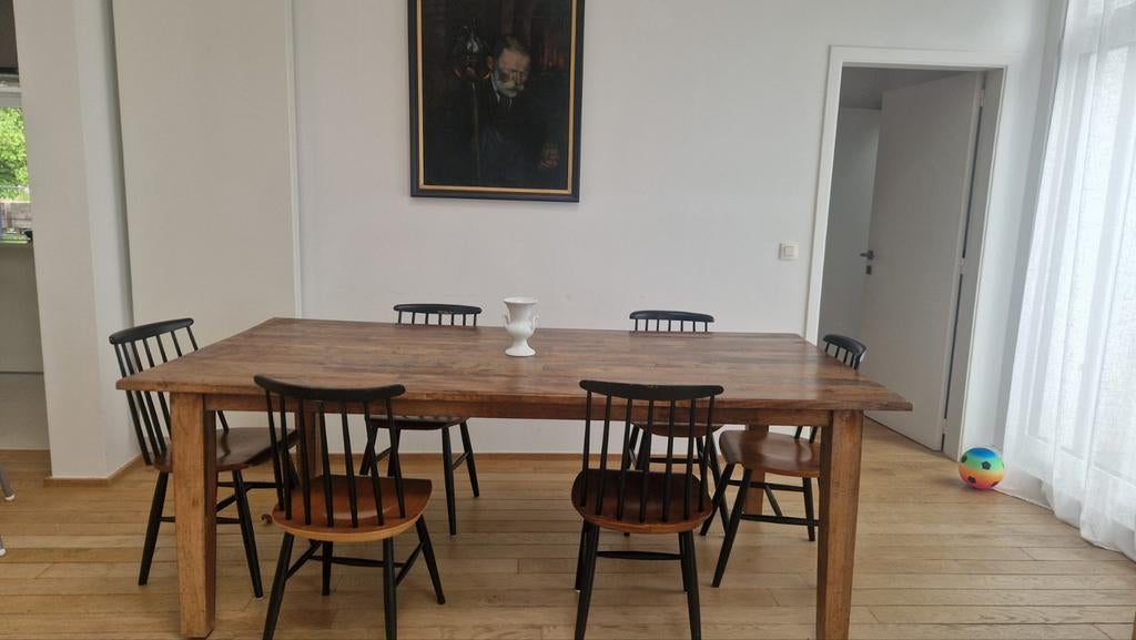 Magnifique grande table en bois massif, Maison & Meubles, Tables | Tables à manger