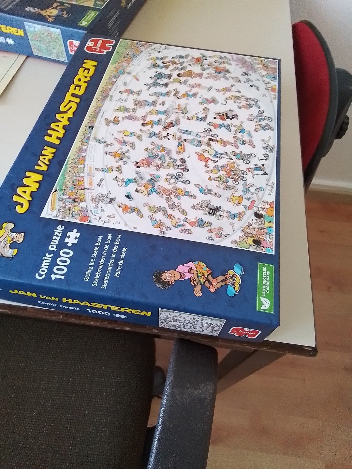 puzzel jan van haasteren. 1000 stuk, Enlèvement