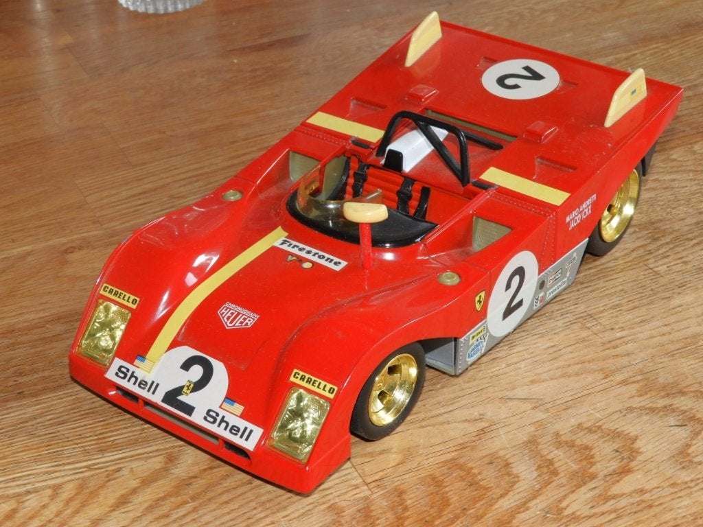 Ferrari 312p Ickx / Andretti 1:18, Ophalen of Verzenden, Gebruikt, Auto
