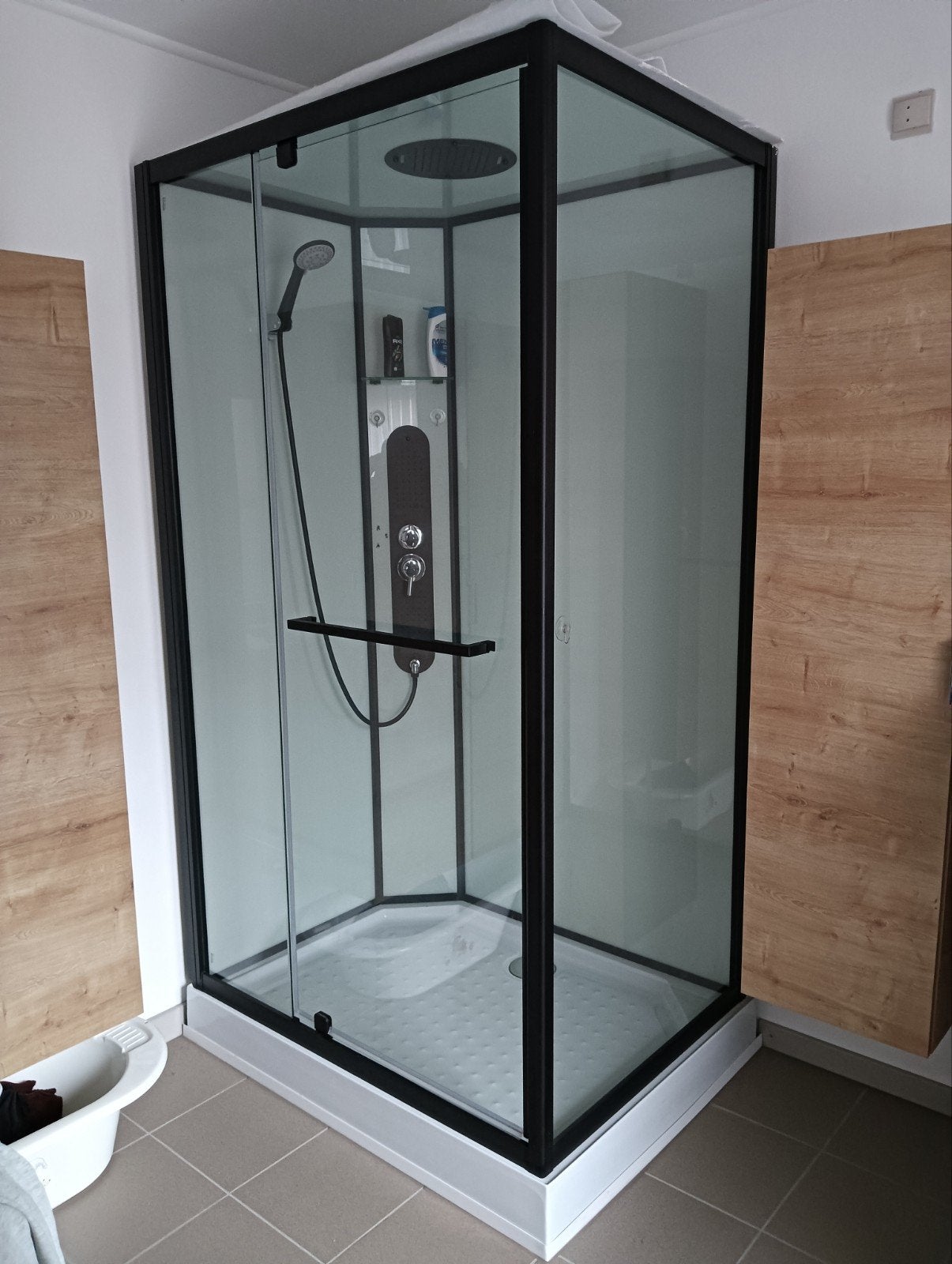 Allibert la paz douchecabine, Huis en Inrichting, Ophalen, Nieuw, Met douche