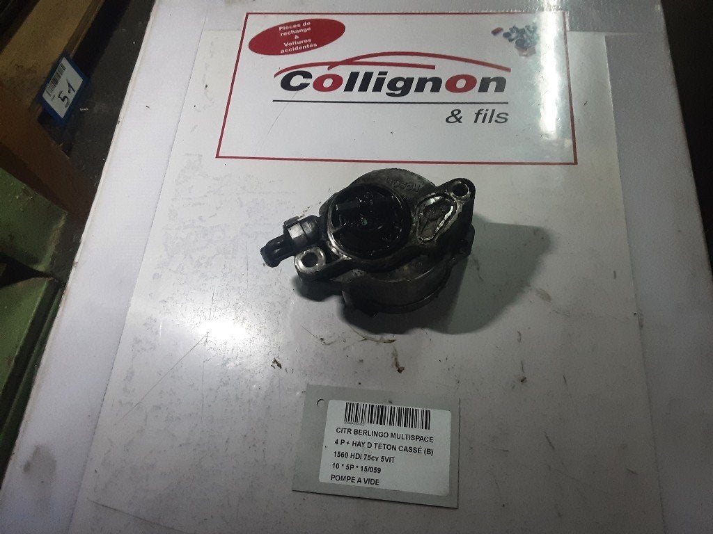 VACUUM POMPE Berlingo Cinqspace, Multispace (D1562A), Autos : Pièces & Accessoires, Citroën, Mevr. I. Hauben, Utilisé, Rue de l'Espoir 34 34
4030  GRIVEGNÉE, BE