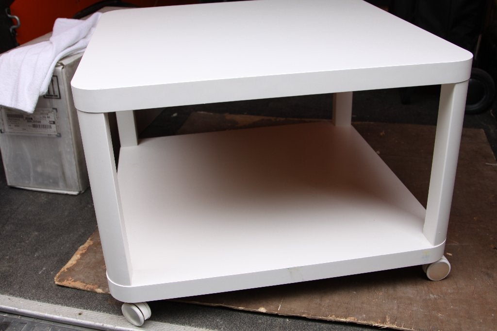 tafel, Huis en Inrichting, Tafelonderdelen, Ophalen of Verzenden, Zo goed als nieuw, Vierkant, Minder dan 50 cm