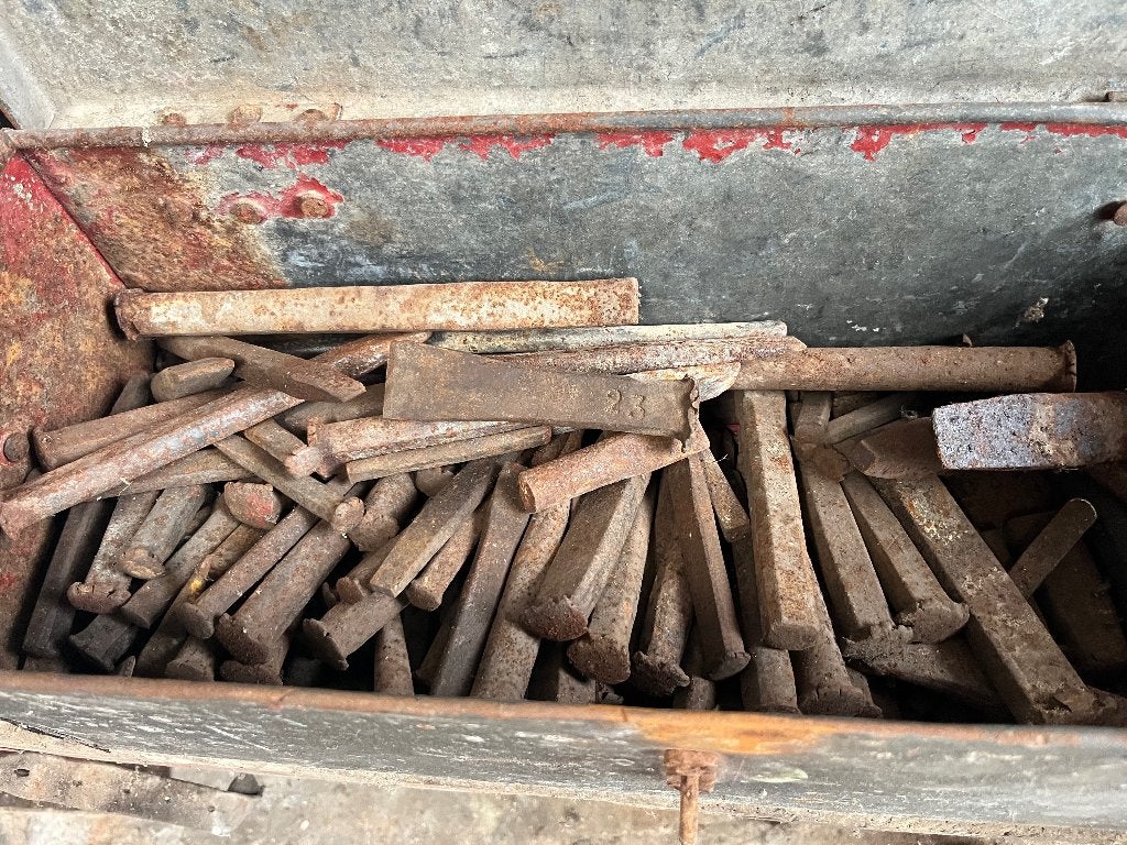 Lot de burins, Bricolage & Construction, Boîtes à outils, Utilisé, Enlèvement