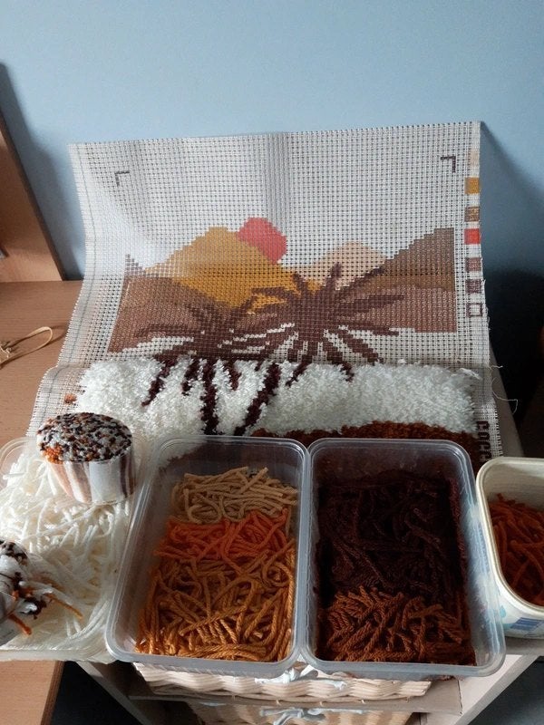 smirnakussen, Hobby en Vrije tijd, Ophalen of Verzenden, Nieuw, Handborduren, Borduurpakket