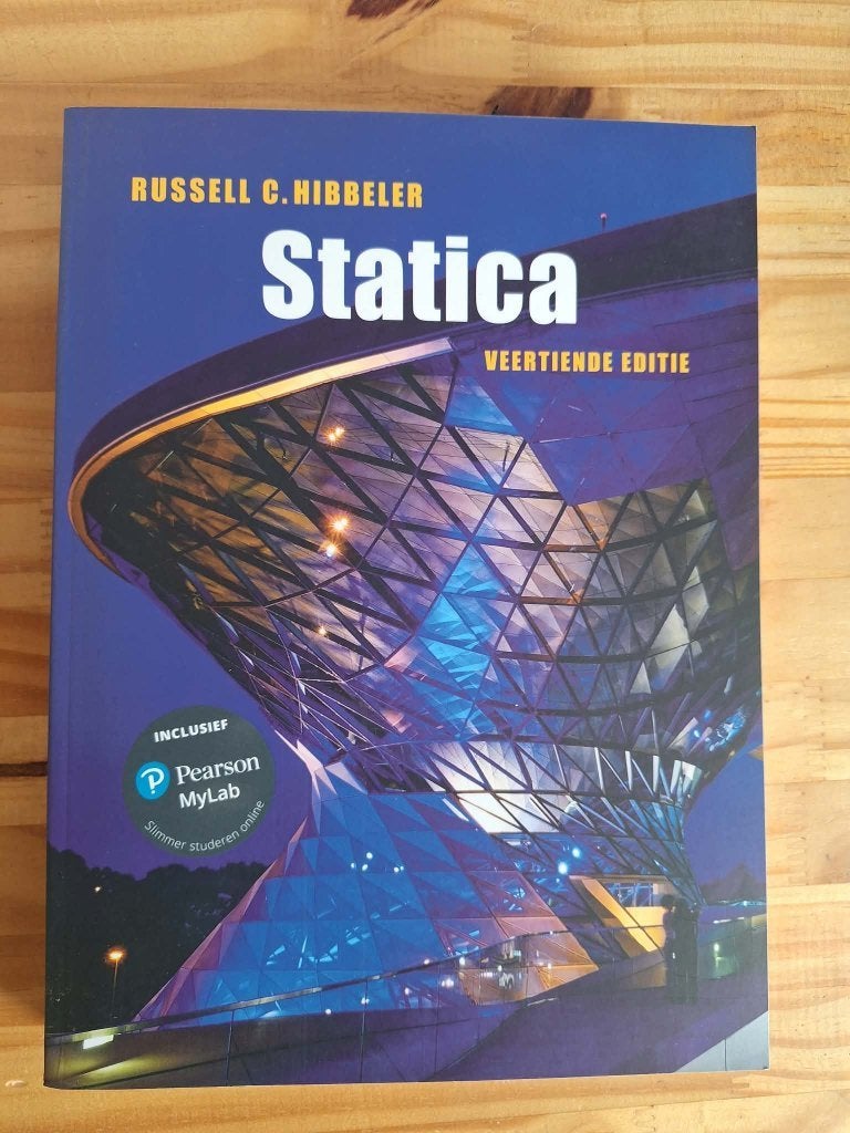 Statica — Hibbeler 14e editie, Boeken, Ophalen of Verzenden, Zo goed als nieuw, Hoger Onderwijs, Russell C. Hibbeler