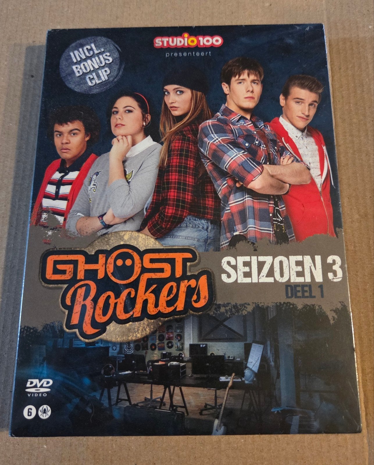 Ghost Rockers: Seizoen 3 - deel 1 (nieuw), Vanaf 6 jaar, Ophalen of Verzenden, Nieuw in verpakking, Nederlands