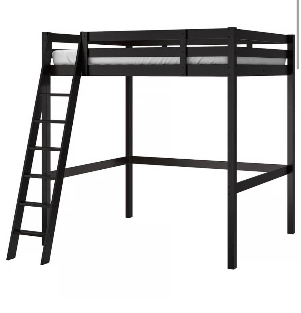 Lit mezzanine IKEA 140x200, 200 cm de hauteur ou plus, Queen size, Enlèvement, 200 cm