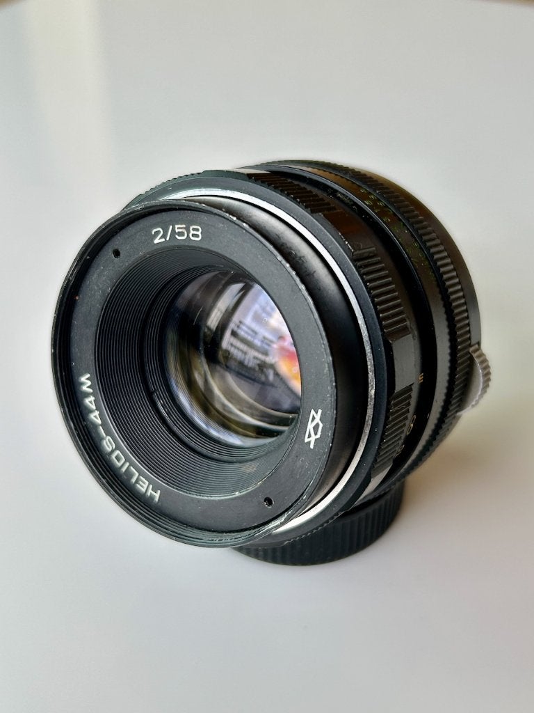 Helios 44-M 58 mm f/2, TV, Hi-fi & Vidéo, Photo | Lentilles & Objectifs, 58 mm, M42, Enlèvement ou Envoi, Lentille standard