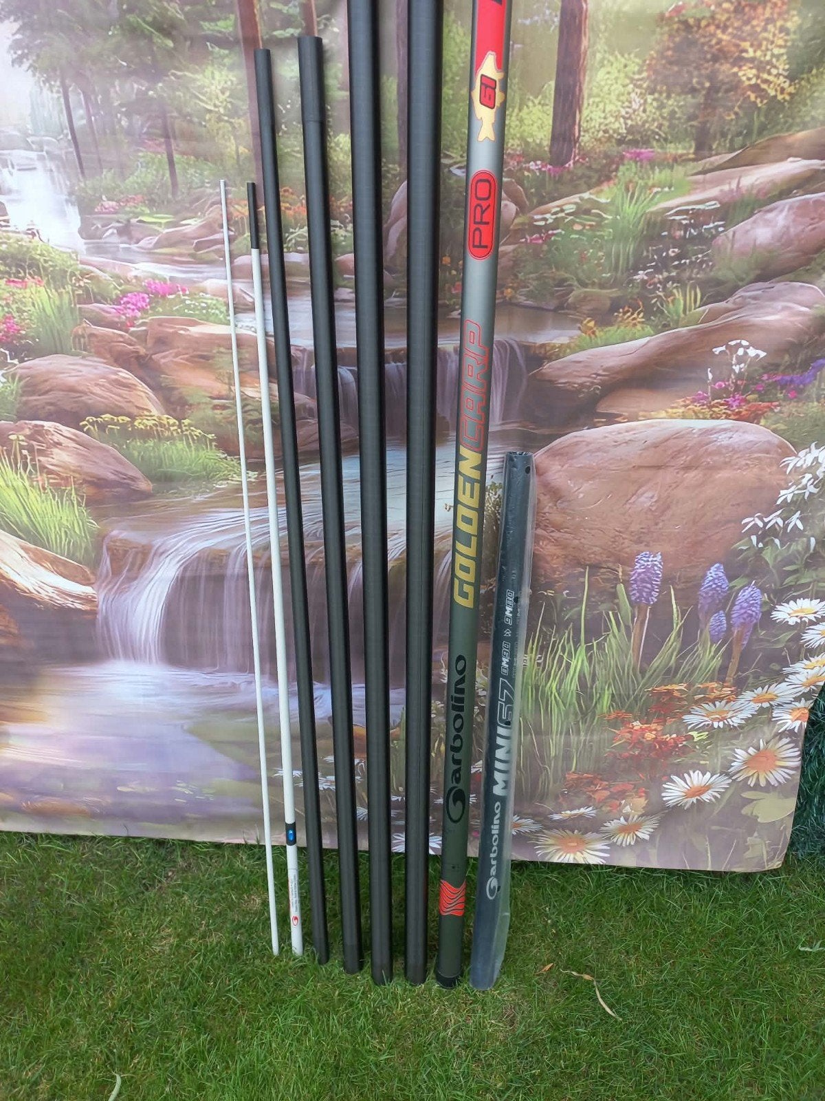 vaste hengel + draagtas + 4 topsets, Ophalen, Nieuw, Vaste hengel