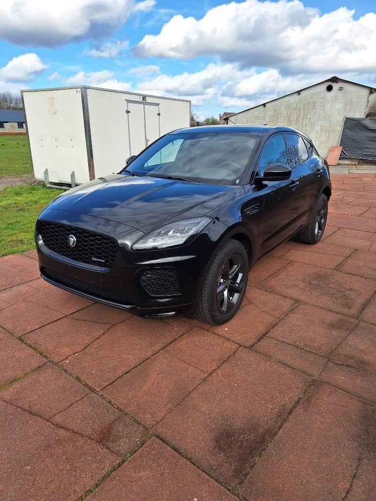 Jaguar E-Pace, Auto's, Automaat, Regensensor, Zwart, Leder