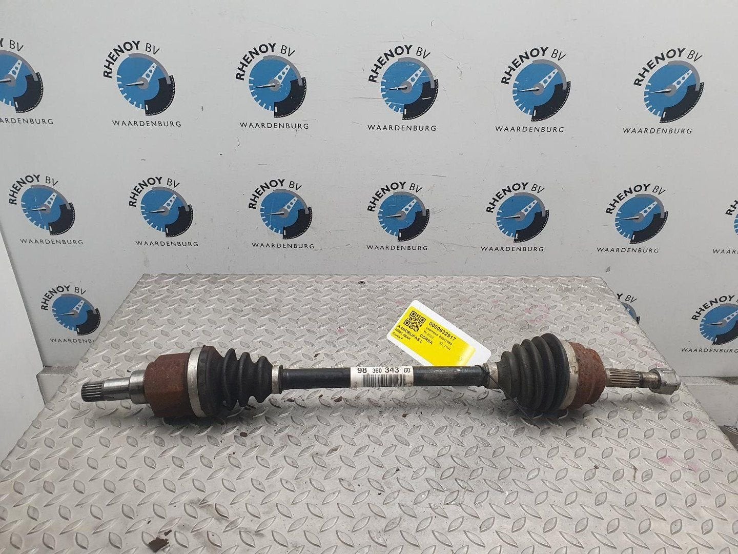 OPEL CORSA F 68 P2J0 GS L AANDRIJFAS L 9836034380 2022, Ophalen of Verzenden, Gebruikt, Stiba lid