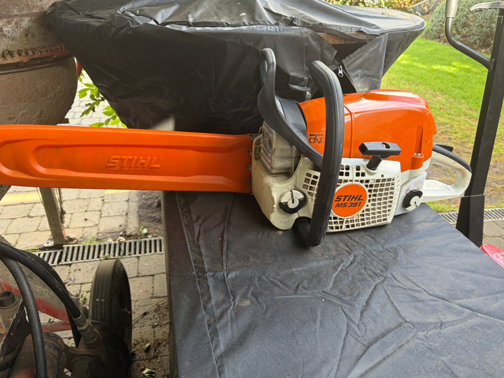 Stihl ms391, Ophalen of Verzenden, Zo goed als nieuw