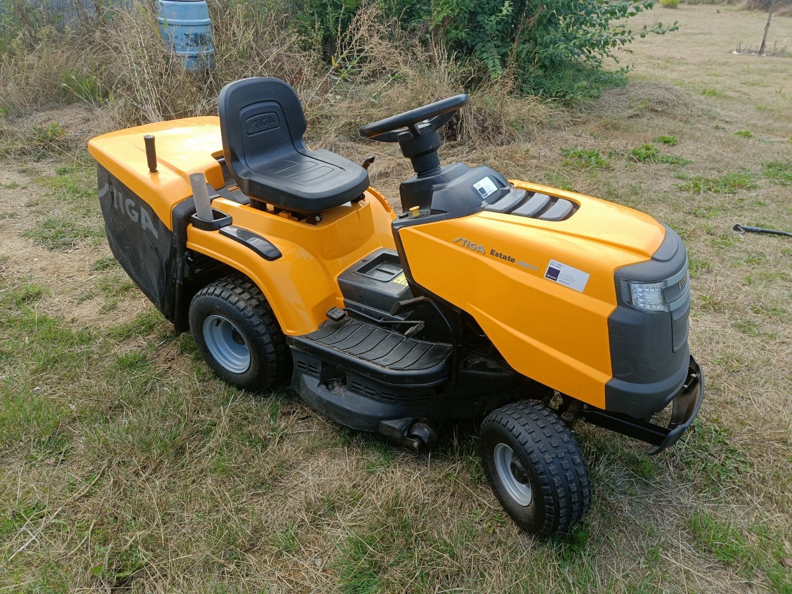 Stiga zitmaaier, Ophalen, Gebruikt, Stiga / briggs n stratton, Mulchfunctie