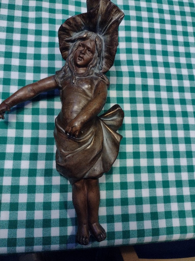 massief koperen beeldje, Ophalen, Koper