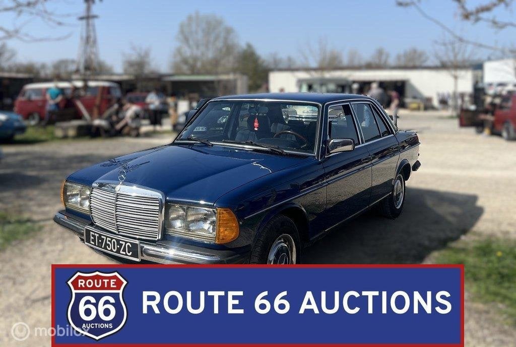 Mercedes-Benz 200 | 1984 | Route 66 Auctions, Autos, Achat, Entreprise, Boîte manuelle, Autre carrosserie