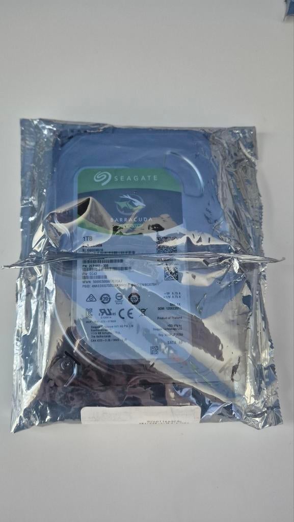 Disque dur Seagate BarraCuda 1 To, Neuf, Enlèvement ou Envoi, Interne, Seagate