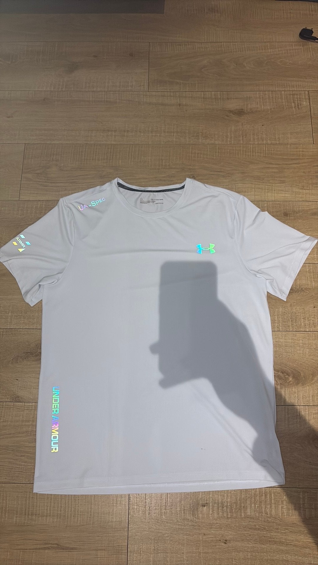 Under armour shirt, Ophalen of Verzenden, Zo goed als nieuw, Maat 56/58 (XL), Wit