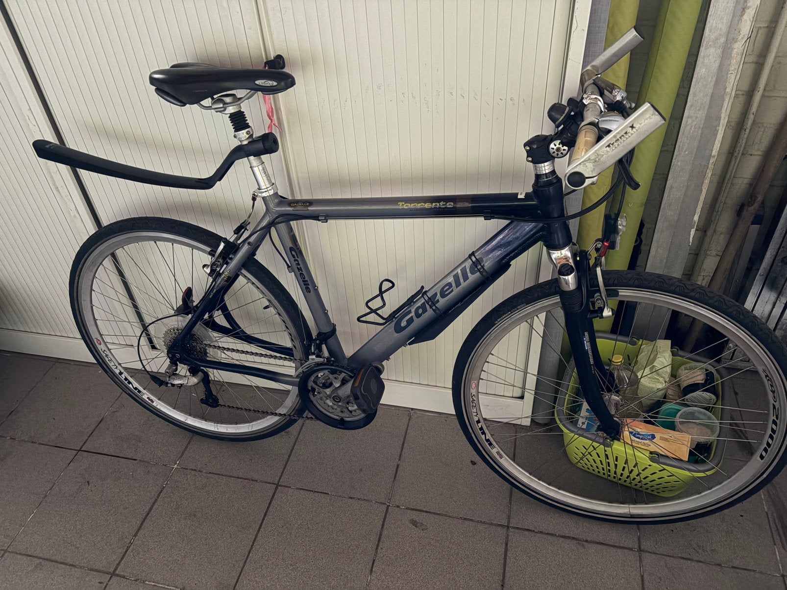 Heren fiets, Fietsen en Brommers, Fietsen | Heren | Sportfietsen en Toerfietsen, Zo goed als nieuw, Ophalen of Verzenden