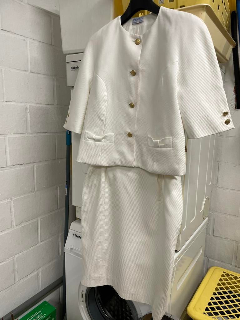 Wit dameskostum Princess, Kleding | Dames, Ophalen, Zo goed als nieuw, Wit