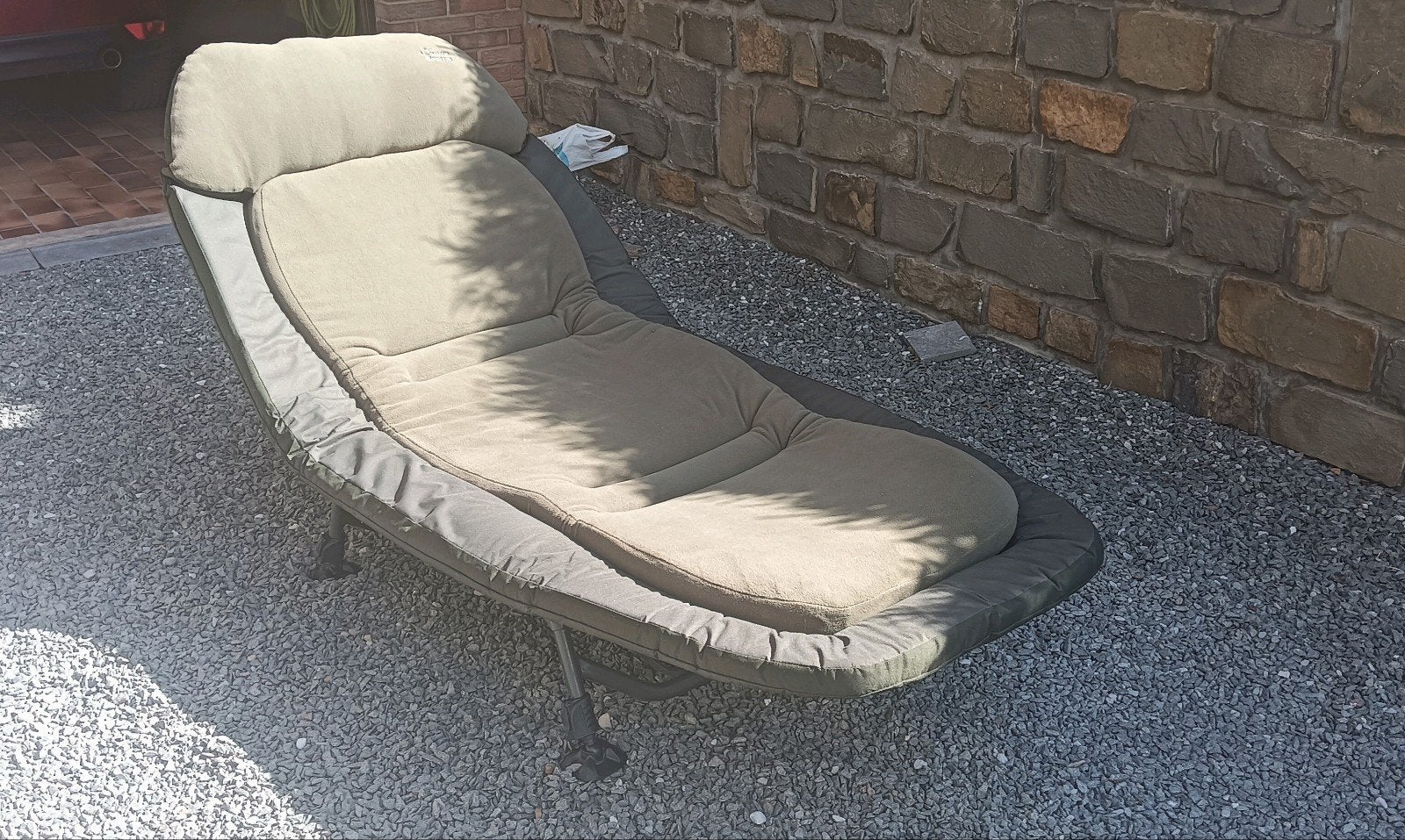 bedchair pêche, Sports nautiques & Bateaux, Enlèvement, Comme neuf, Ensemble complet