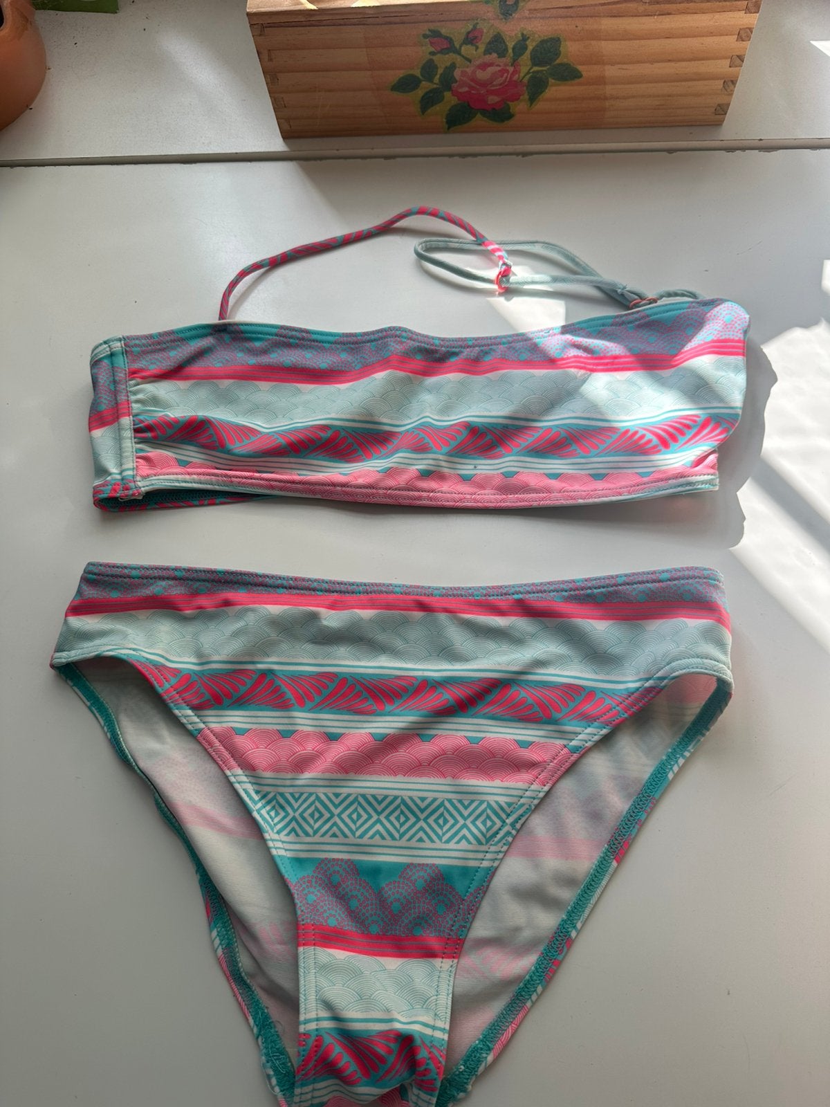 Maillot de bain 2 pieces 14 ans, Enlèvement, Comme neuf, Maillot de bain