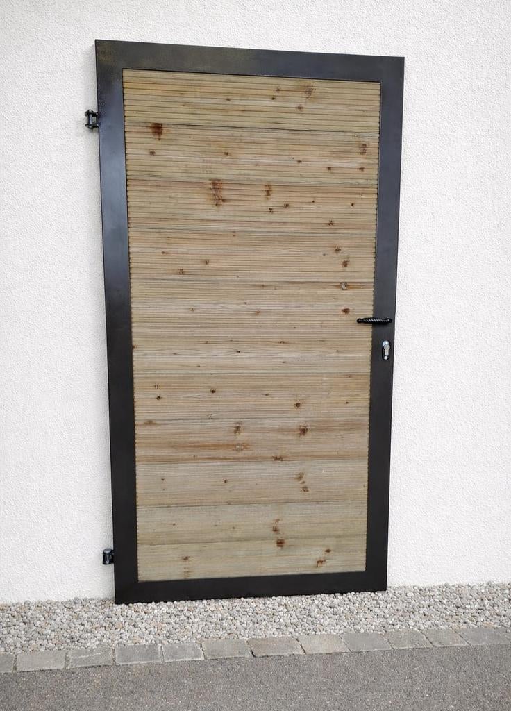 Portail de jardin personnalisé 100x180 cm - neuf, fait main,, Enlèvement, Neuf
