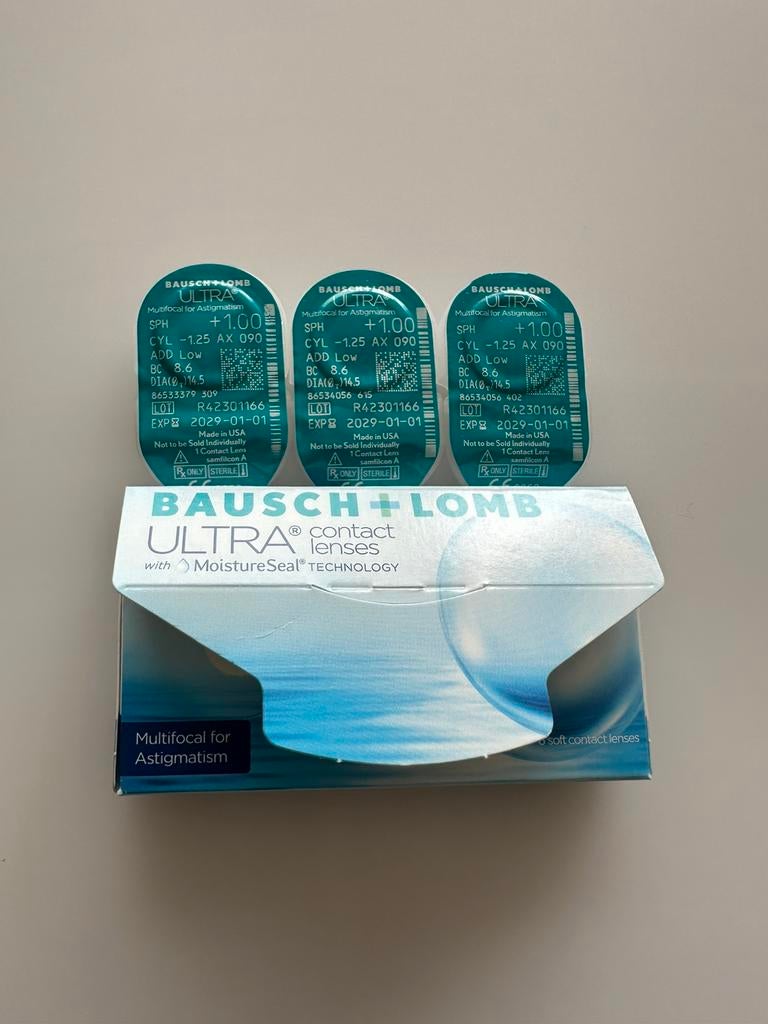 Maandlens van Bausch & Lomb, Ophalen of Verzenden, Nieuw