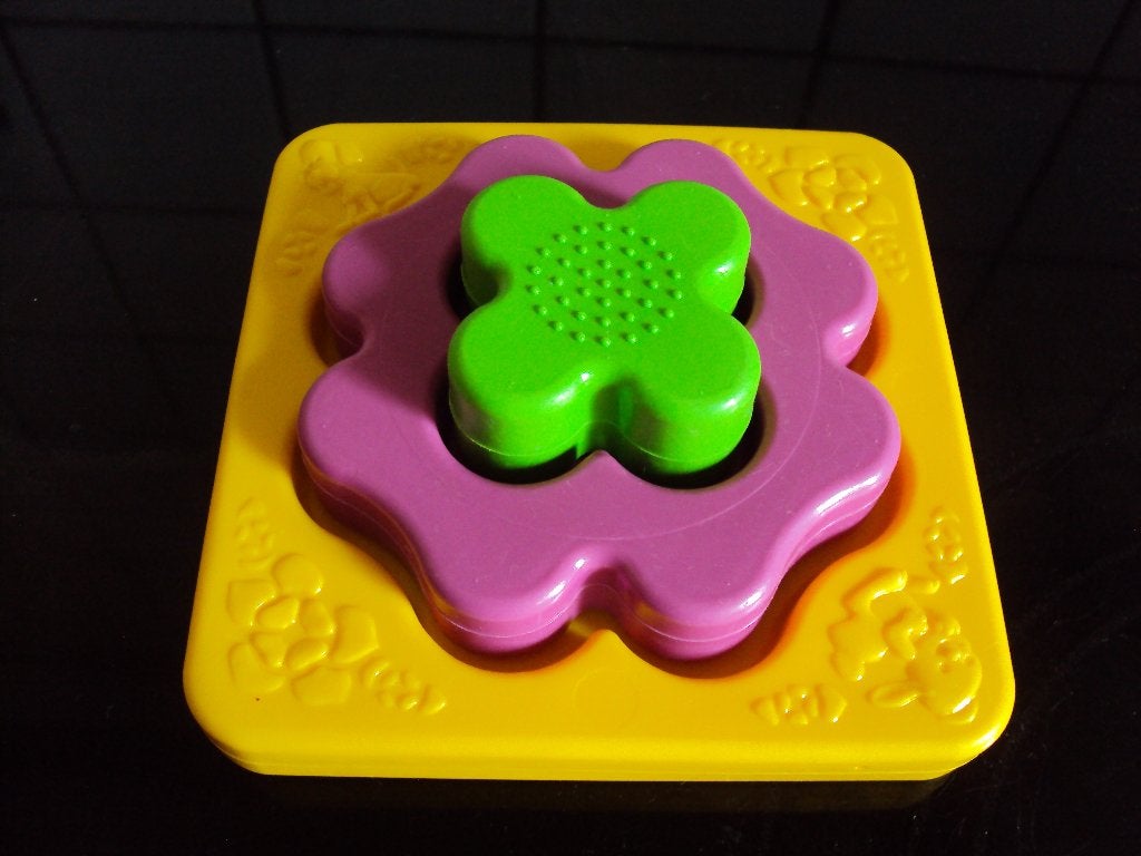 Vintage Fisher Price Crib en Playpen Flower Puzzle ~ 1979 ~, Ophalen of Verzenden