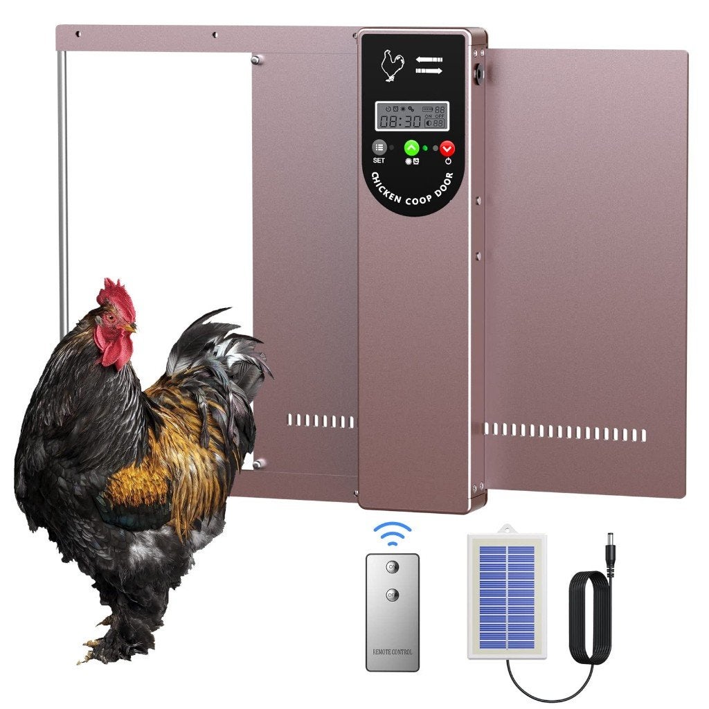 Porte poulailler automatique solaire, Enlèvement, Comme neuf, Poulailler