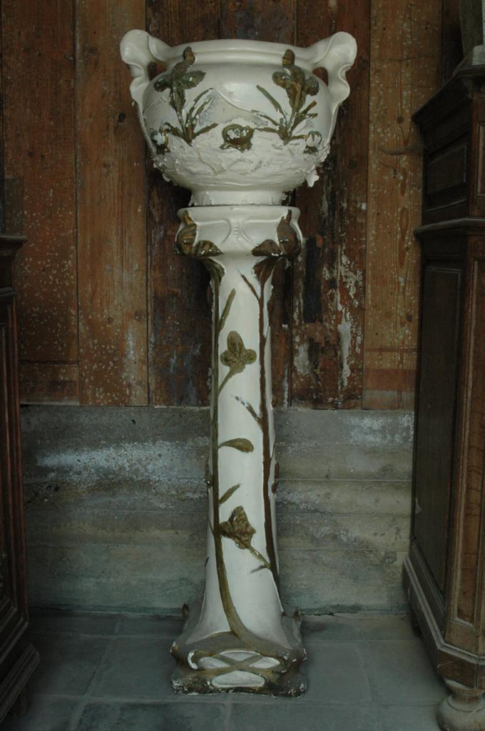 Art nouveau vaas, Ophalen