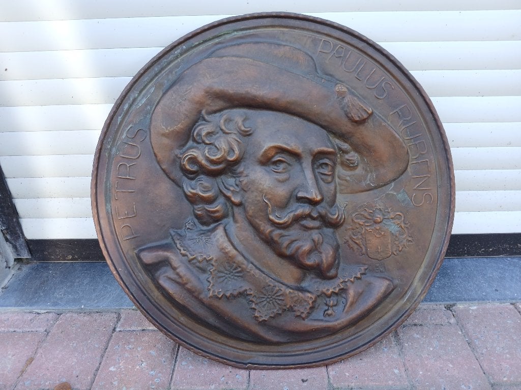 Petrus Paulus Rubens 52CM koperen schaal, Ophalen, Koper
