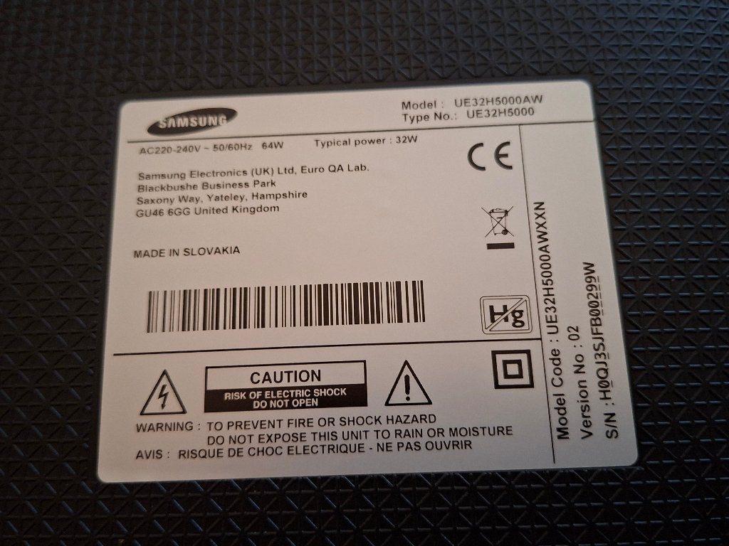 samsung smart TV UE32H5000AWXXN, TV, Hi-fi & Vidéo, Télévisions, LED, Enlèvement, Samsung, Smart TV