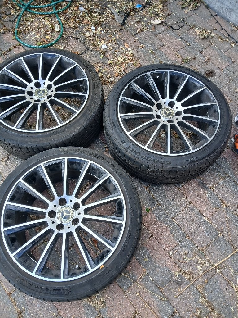 Velgen Mercedes, Auto-onderdelen, Gebruikt, Velg(en), Personenwagen, Ophalen