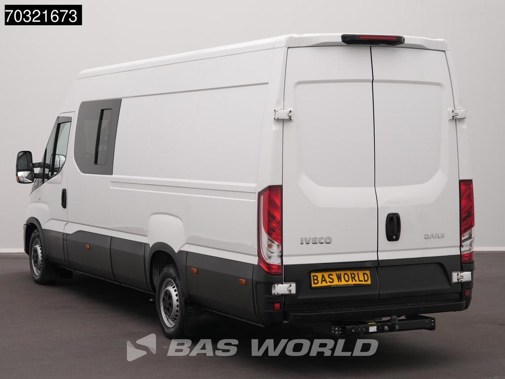 Iveco Daily 35S16 Dubbel Cabine Automaat L3H2 3,5t Trekhaak, Auto's, Bestelwagens en Lichte vracht, Automaat, Stof, Gebruikt, Euro 6