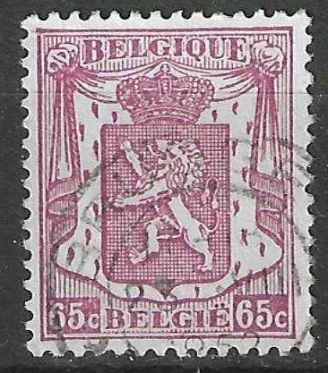 Belgique 1945 - Yvert 711 - Armoiries des petits États  (ST), Envoi, Affranchi, Oblitéré