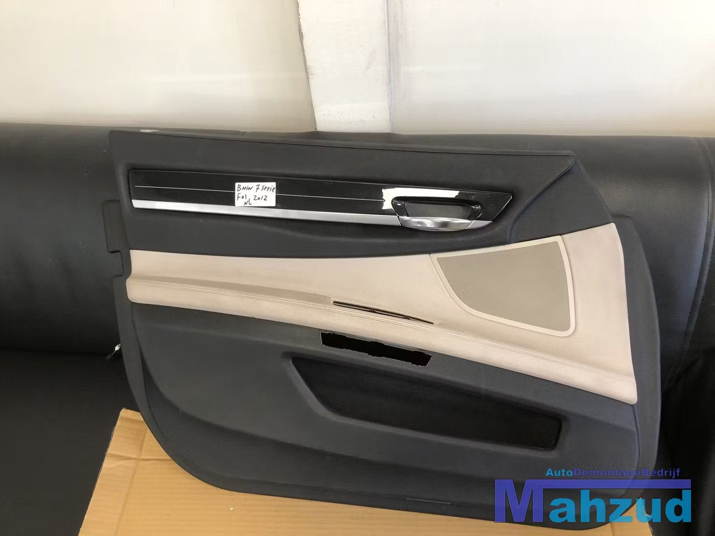 2012 BMW 7 SERIE F01 F02 deurpaneel links voor beige, Auto-onderdelen, Petuelring 130
80788  Munich, DE, Gebruikt, Info@bmw.de