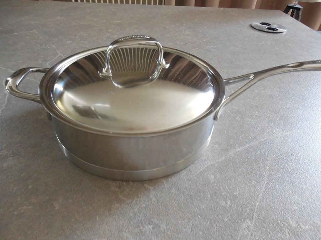 Sauteuse Demeyere Atlantis, Ophalen, Zo goed als nieuw, Inox