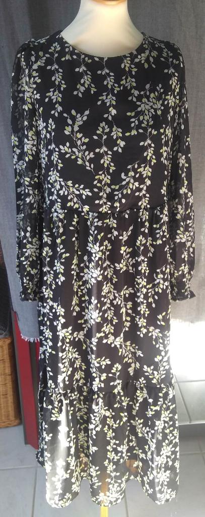 lang kleed zwart C&A maat 40, Kleding | Dames, Jurken, Maat 38/40 (M), Zwart, Ophalen of Verzenden