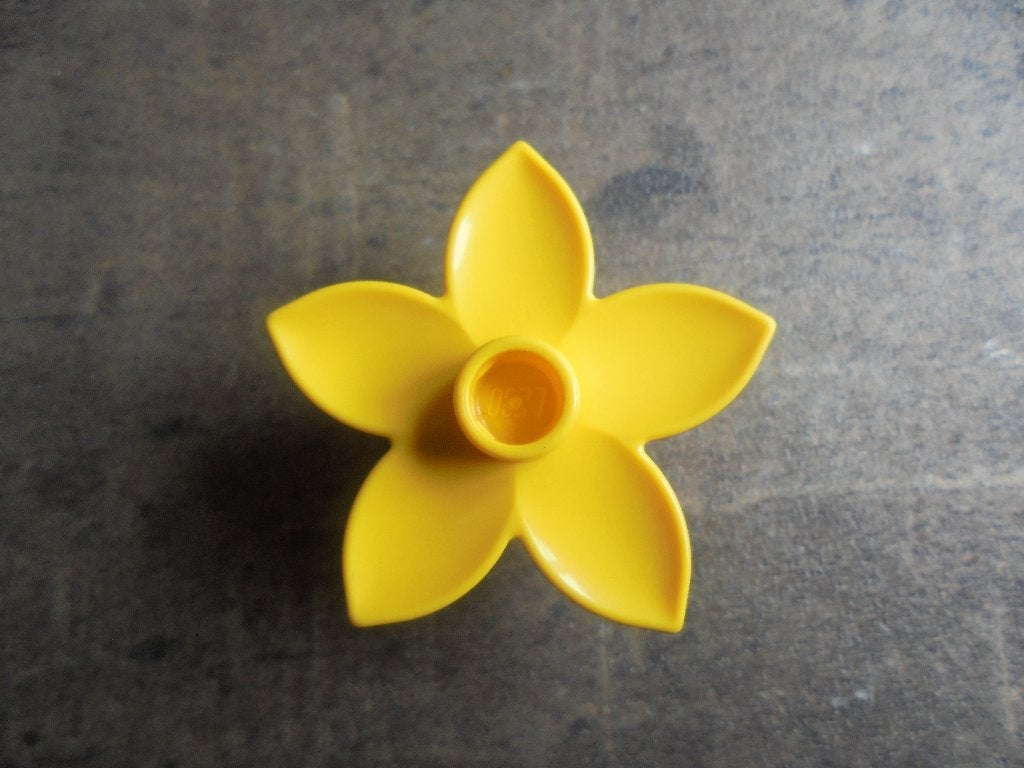 Lego Duplo Plant Flower with 1 Top Stud (zie foto's) 46, Ophalen of Verzenden, Gebruikt, Losse stenen, Duplo