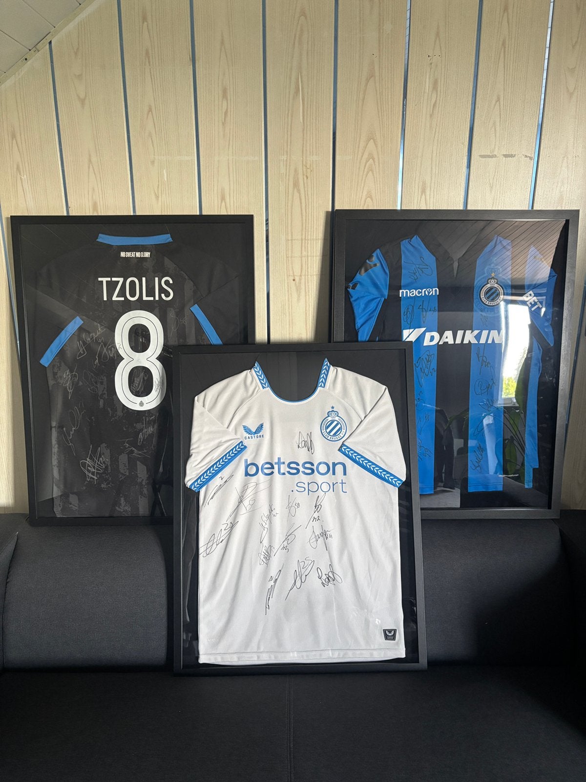 3 gesigneerde truitjes Club Brugge, Ophalen of Verzenden, Nieuw, Shirt