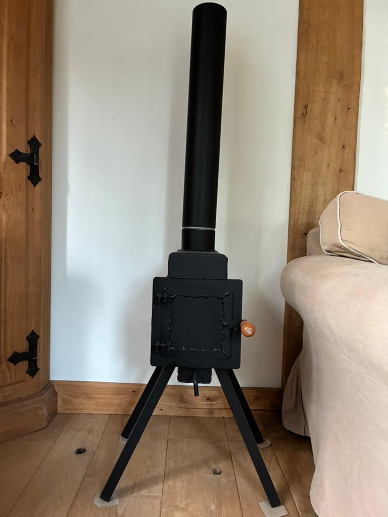 Houtkacheltje, Huis en Inrichting, Kachels, Ophalen, Zo goed als nieuw, Hout, Houtkachel