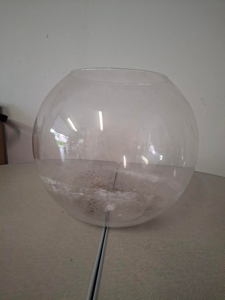 Glazen bol / aquarium, Huis en Inrichting, Ophalen, Gebruikt, Glas