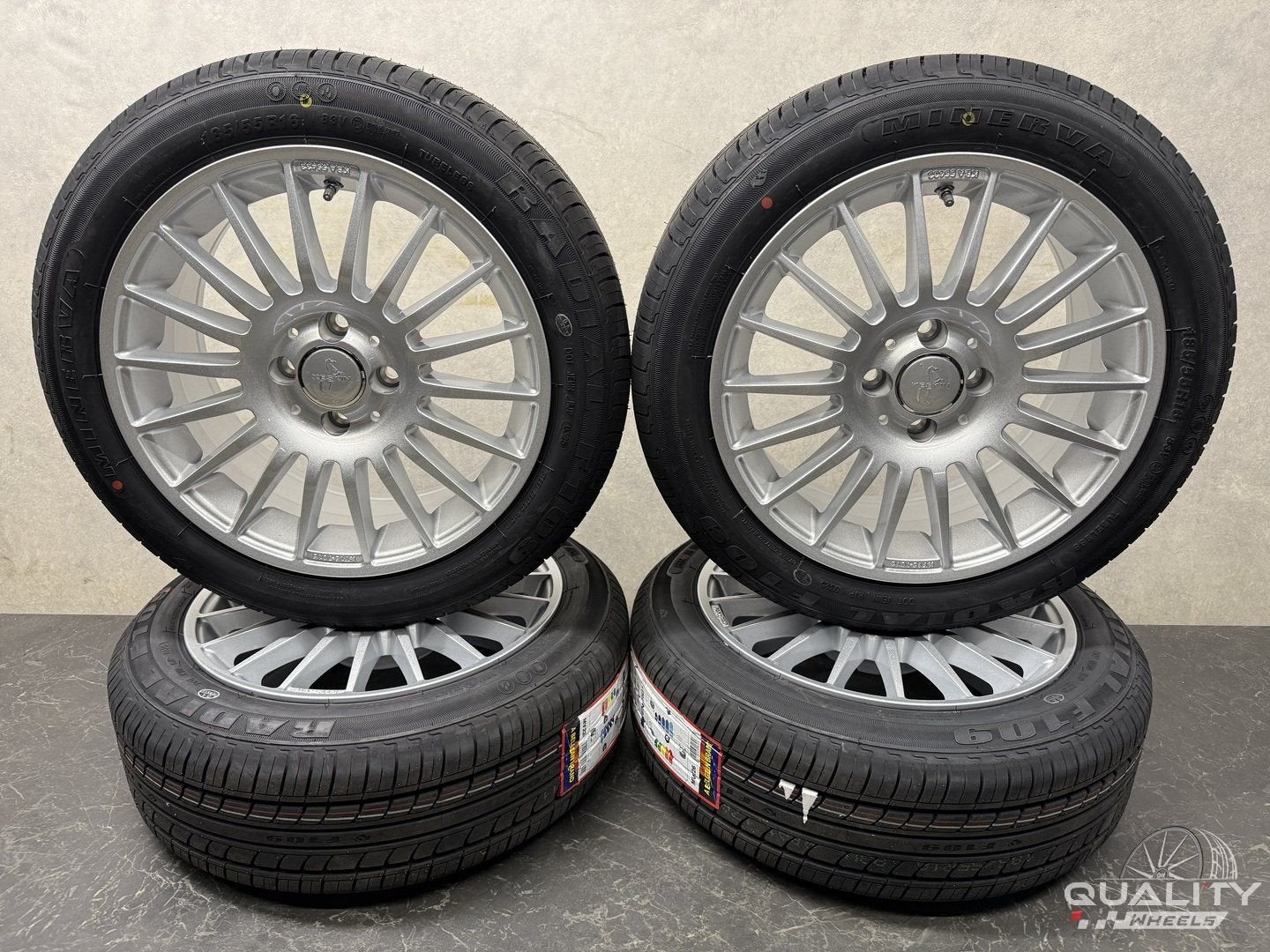 4x100 16" Keskin Toyota Yaris, Suzuki Ignis, Splash Velgen +, Neuf, Pneus et Jantes, 16 pouces, Véhicule de tourisme
