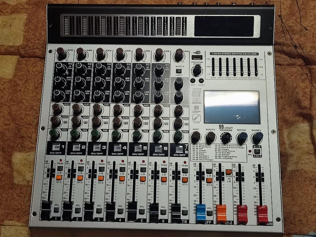 TABLE DE MIXAGE NEUVE DEPUSHENG, Muziek en Instrumenten, Overige Muziek en Instrumenten, Ophalen, Nieuw