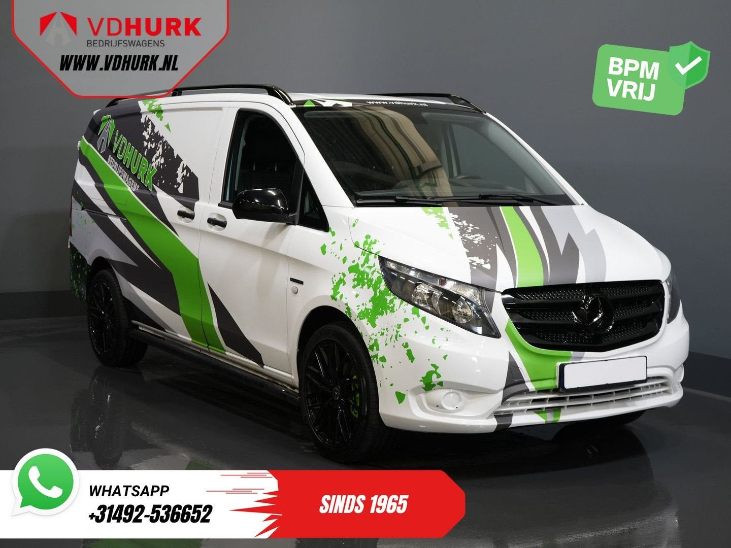 Mercedes-Benz eVito DEMO BPM VRIJ! 19"/ HG Zwart Pakket/ Spo, Automaat, Wit, Mercedes-Benz, Onderhoudsboekje