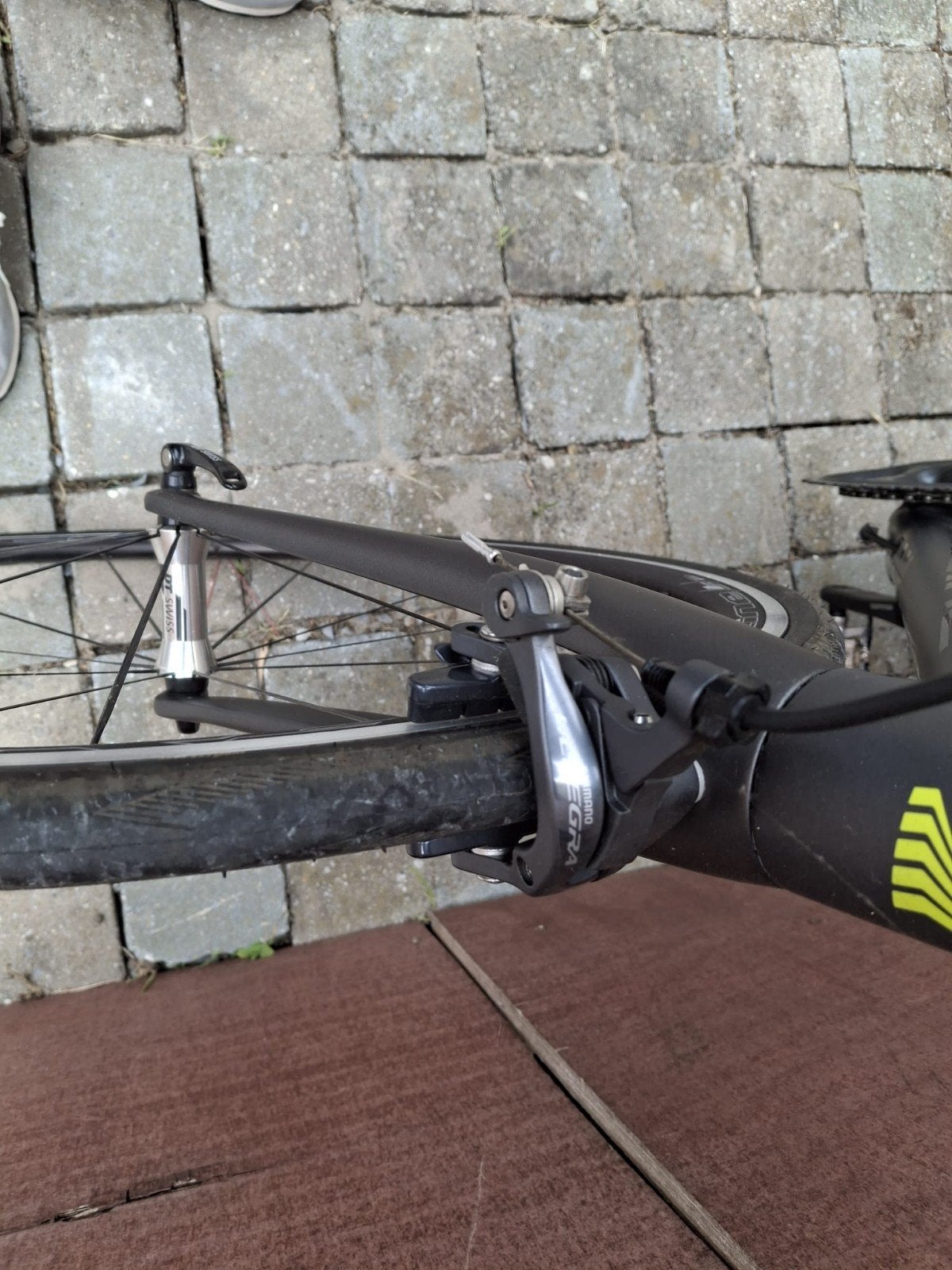 Koersfiets in zeer goeie staat, Enlèvement