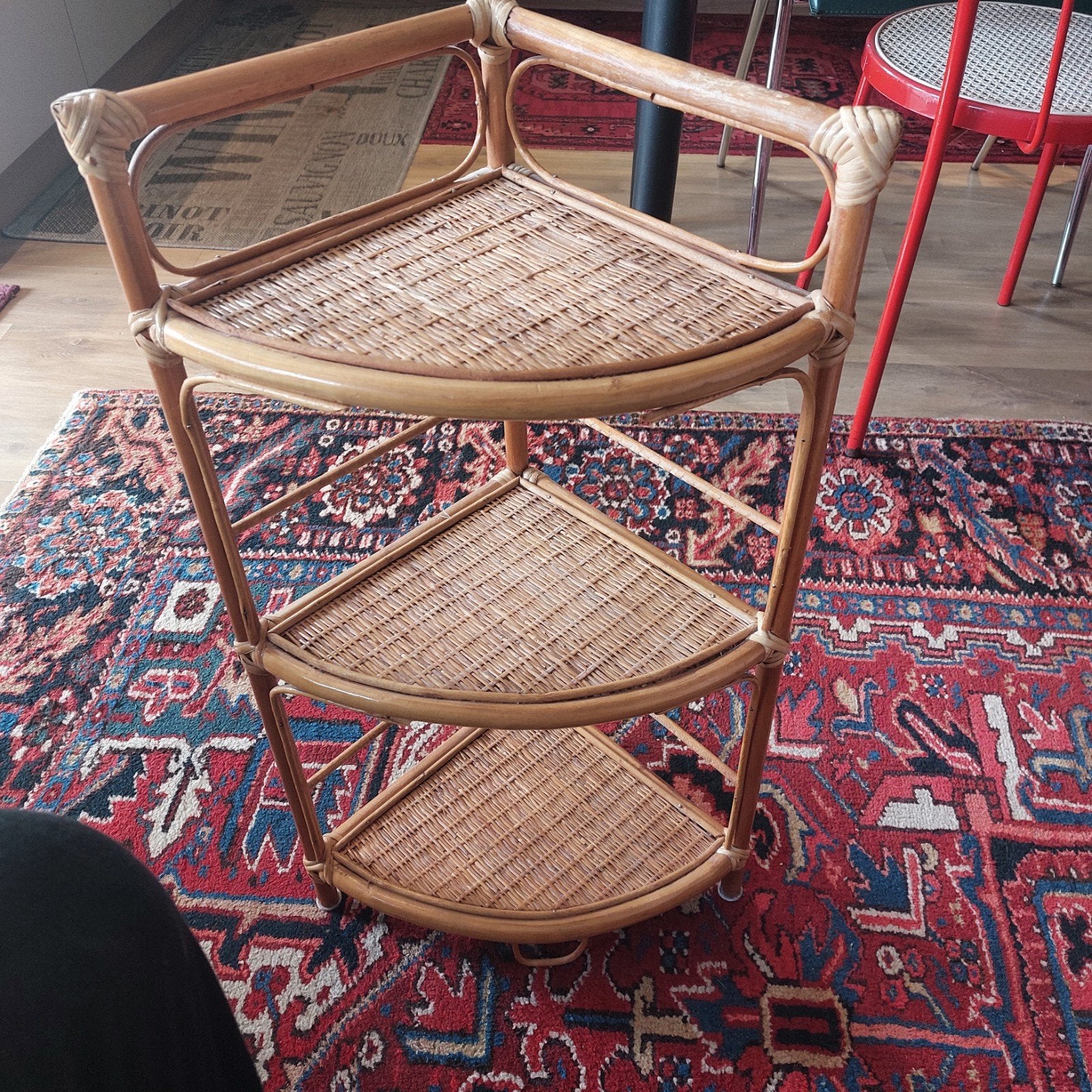 mooi schapje in bambou / rotan 70 cm hoogte, Ophalen