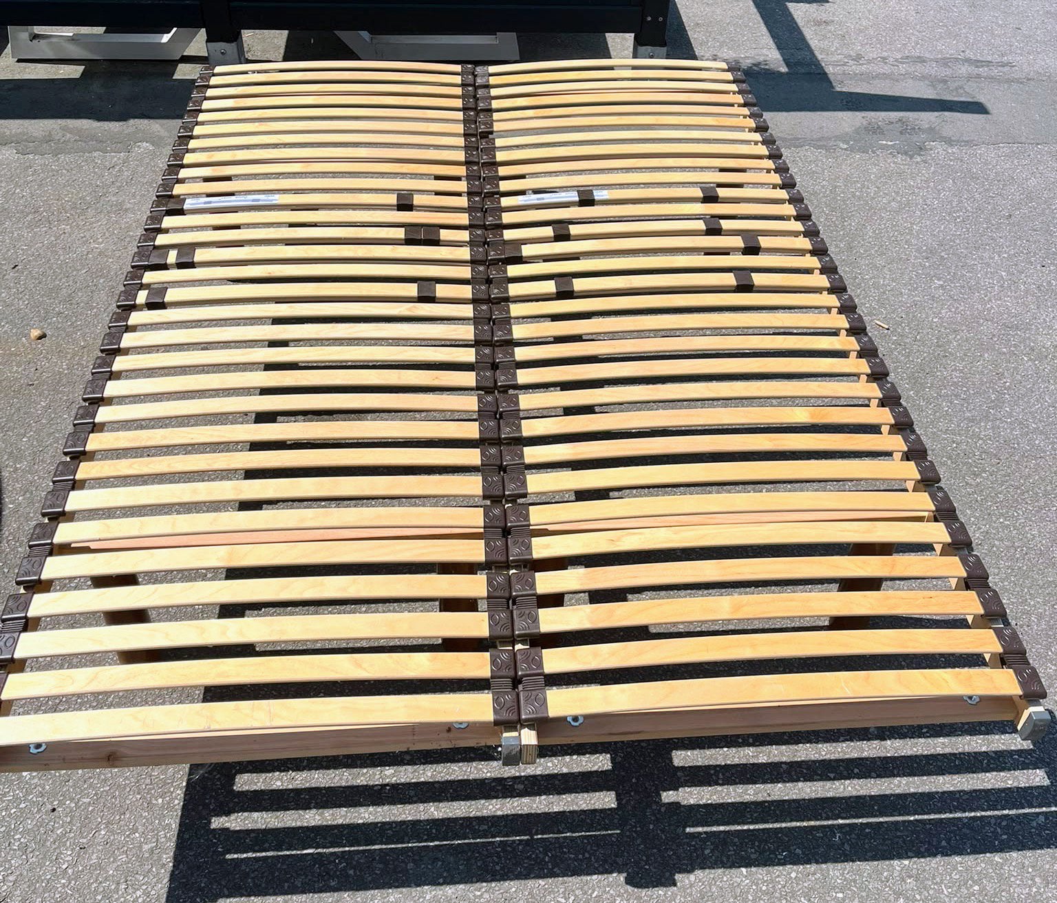 Paire de sommiers a lattes Ikea - comme neuf, Maison & Meubles, Enlèvement, Comme neuf